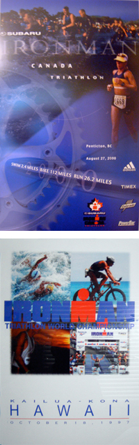 triathlon posters